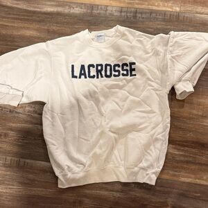 Cream Lacrosse Sweatshirt